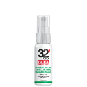 Intensive Relief Body Spray 1500mg CBD - MENTHOL