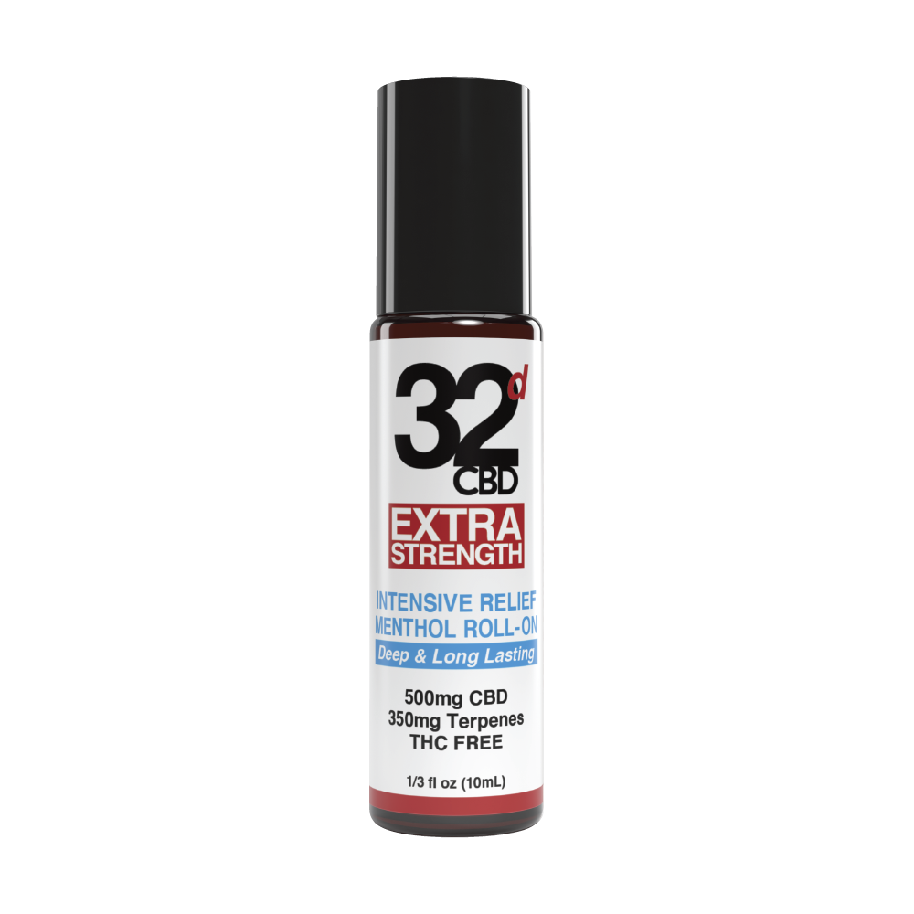 32d Intensive Relief CBD Roll-On 1/3 oz bottle