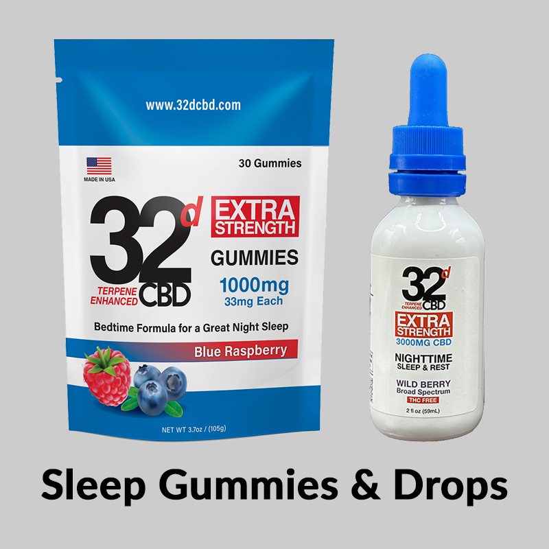 32d CBD Sleep Products