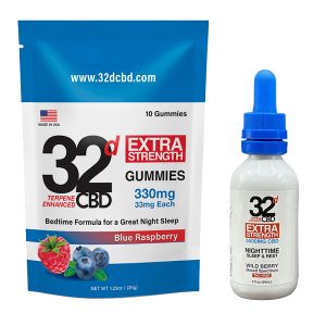 32d CBD Sleep Products Bundle